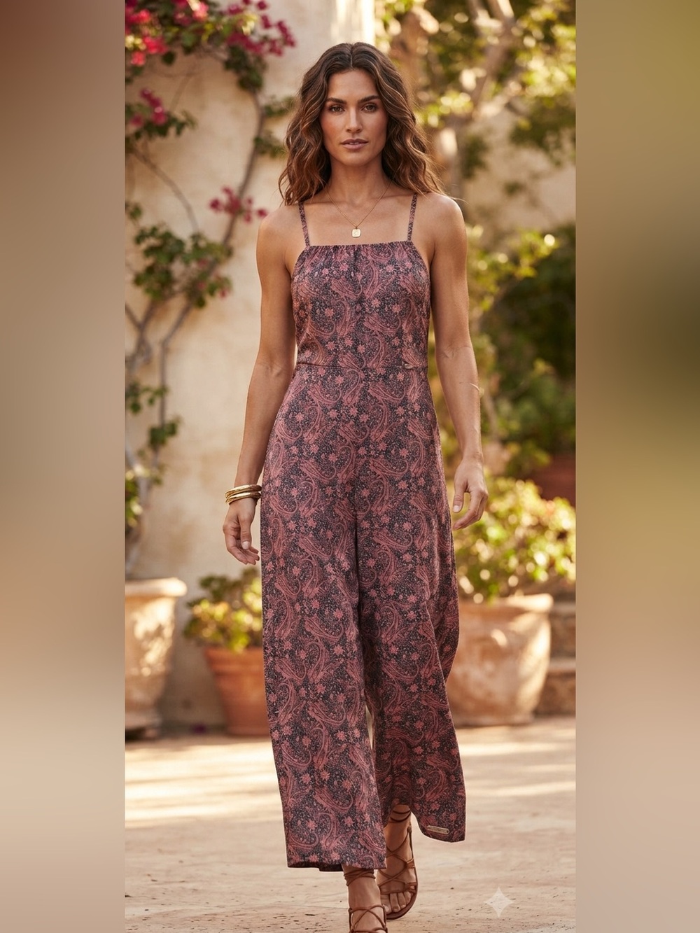 Wide Leg Romper